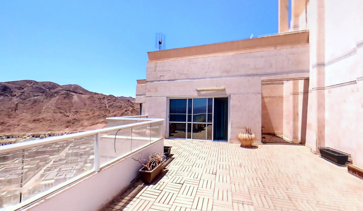 פנטהאוז- צוקי השמש_מרפסת עליונה